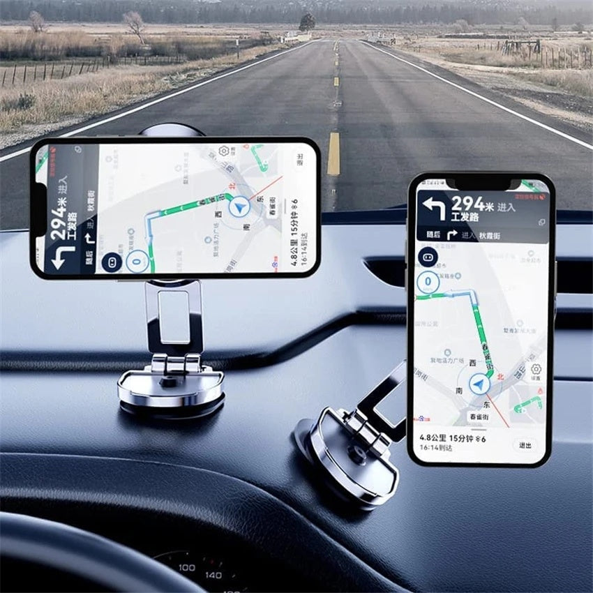 Rotate Metal Magnetic Car Phone Holder Foldable Universal Mobile Phone Stand Air Vent Magnet Mount GPS Support - Ectron Online