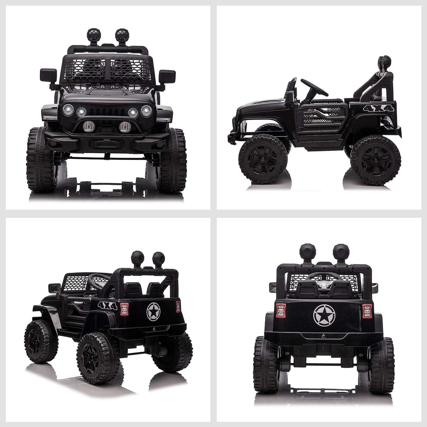 12V Kids Off-Road Ride On Truck - Battery Powered Car w/ Remote 12V Battery Powered Kids Ride On Car Off | Ectron Online