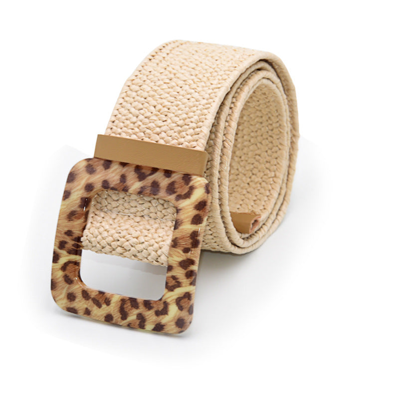 Bohemian Holiday Linen Woven Belt