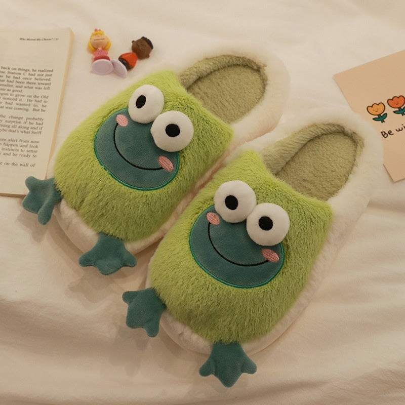 Shoes Couple Winter Cotton Slippers Winter Warm Postpartum Confinement Shoes
