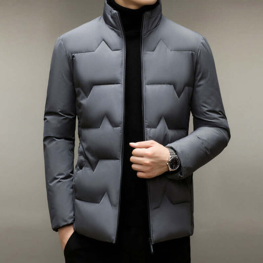 Men's Thickened Cotton-Padded Coat Men's Thickened Cotton-padded Coat Middl | Ectron Online