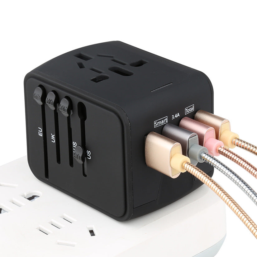 Travel Multifunctional 4 Charging Dock USB Converter - Ectron Online