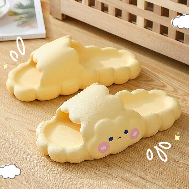 Summer Cartoon Indoor Home Thick Bottom Cloud Slippers Summer Cartoon Indoor Home Thick Bottom | Ectron Online