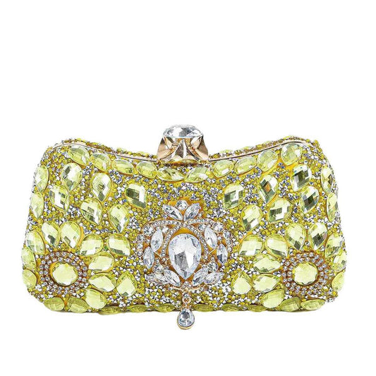 Full Crystal Diamond Dinner Clutch Full Diamond Dinner Annual Meeting Cockt | Ectron Online