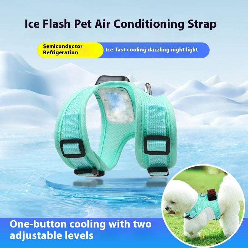 Pets Dog Vest Chest Strap Harness Air Conditioner Cooling And Breathable With Air Conditioner Pet Products