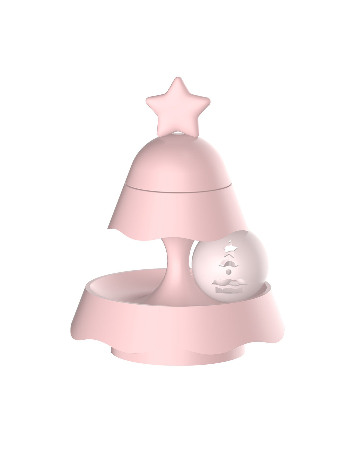 New Christmas Tree Mini Three-layer Track