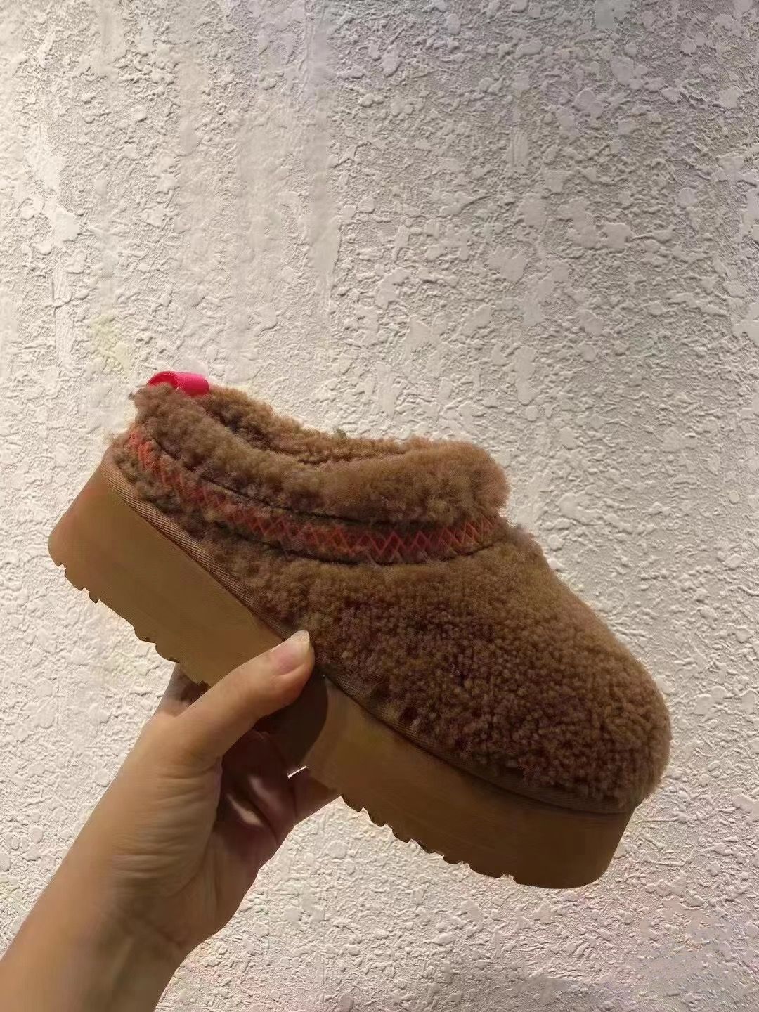 Women's Platform Low-top Slip-on Snow Boots Cotton Shoes