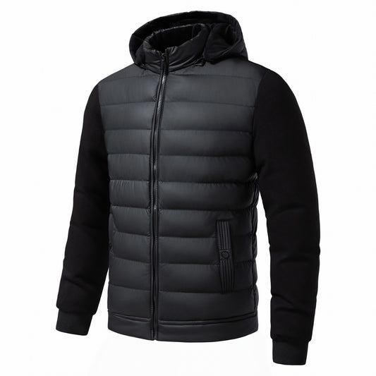 Men's New Winter Casual Hooded Coat Winter New Men's Loose All-matching Casu | Ectron Online