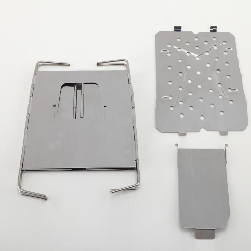 Convenient Outdoor Camping Wood Stove Burning Station