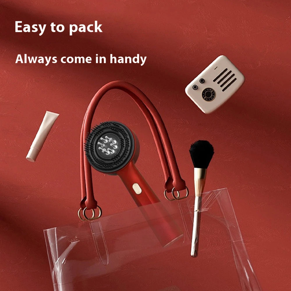 Electric Vibration Massage Comb Portable Hair Follicle Comb Scalp Oil Liquid Applicator Head Massager Hair Growth Anti Loss Care - Ectron Online