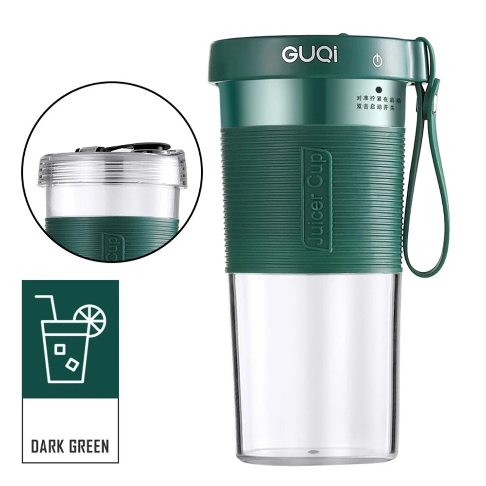 Mini USB Rechargeable Portable Blender Electric Fruit Juicer Kitchen Smoothie Maker Lightweight Sports Bottle Multifunction Blender - Ectron Online