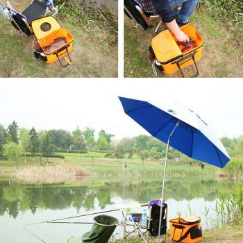EVA Portable Fishing Bag Folding Thicken Live Fishing Box Tank Bucket Camping Fishing Tackle Fishbox Storage Bag - Ectron Online