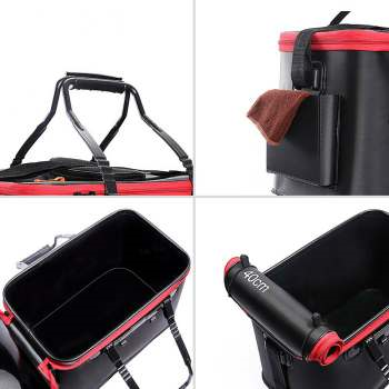 EVA Portable Fishing Bag Folding Thicken Live Fishing Box Tank Bucket Camping Fishing Tackle Fishbox Storage Bag - Ectron Online
