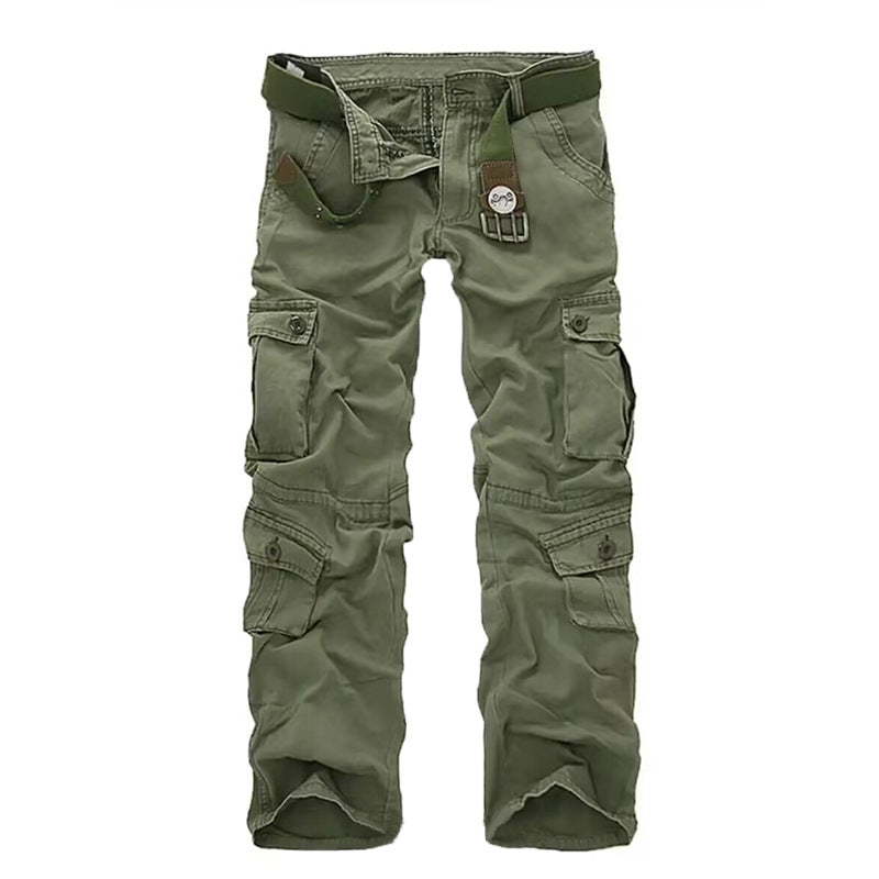 Men's Multi-Pocket Cargo Overalls - Three-Dimensional Utility Pants