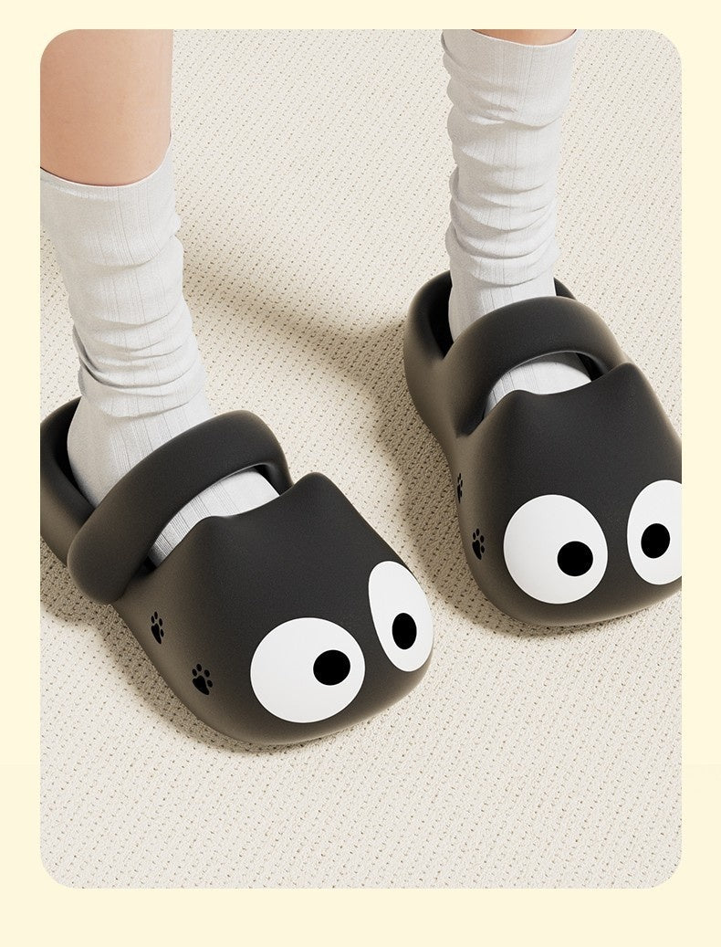 Women's Poop-like Closed Toe Cute Hole Shoes Non-stinky Feet Non-slip