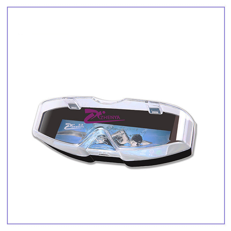 Anti-fog HD Large Frame Electroplating Swimming Goggles