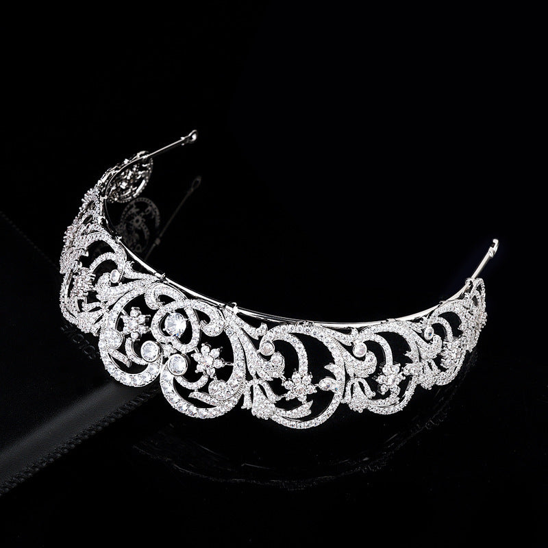 European And American Royal Crown Princess Diana Wedding Crown
