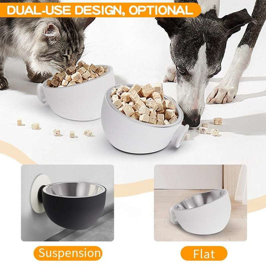 Magnetic Pet Bowl - Cat Feeder & Dog Food Bowl 
