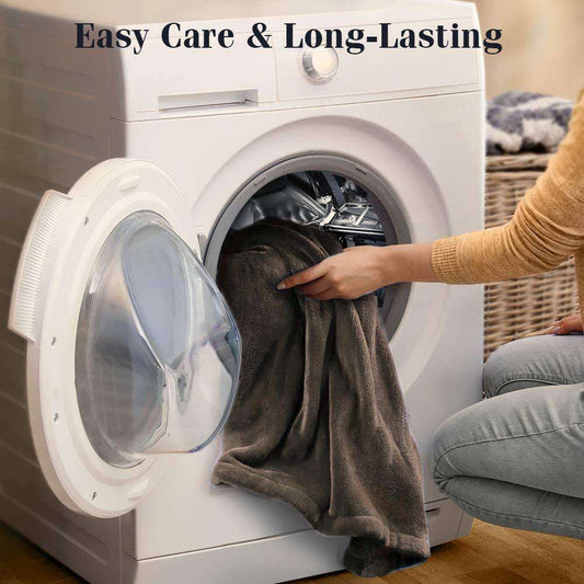 Soft Flannel Electric Heating Blanket Double-layer Washable  Rug