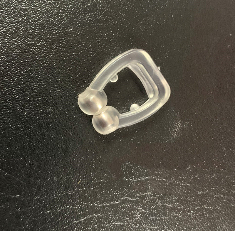 Silicone Magnetic Anti Snore Stop Snoring Nose Clip Sleep Tray Sleeping Aid Apnea Guard Night Device - Ectron Online