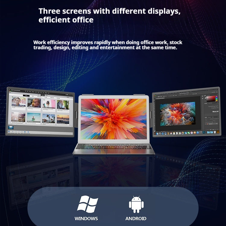 14-inch Dual-Screen Portable Laptop Monitor