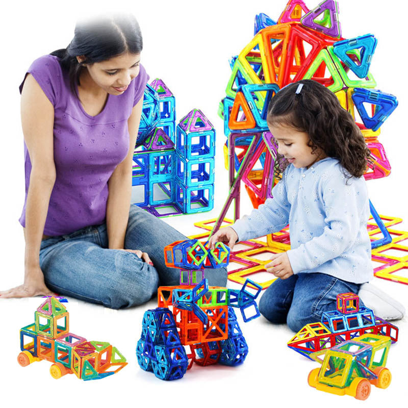 Magnetic Building Blocks DIY Magnets Toys For Kids Designer Construction Set Gifts For Children Toys - Ectron Online