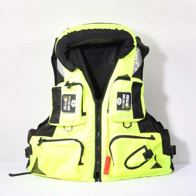 Sea Fishing Life Jacket Rock Fishing Adult Fishing Waistcoat Multi-Function Portable Swimming Large Buoyancy - Ectron Online