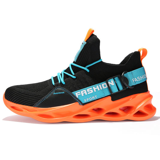 Men’s Mesh Sneakers – Lightweight Flying Woven Casual Shoes Casual sneakers flying woven mesh shoes | Ectron Online