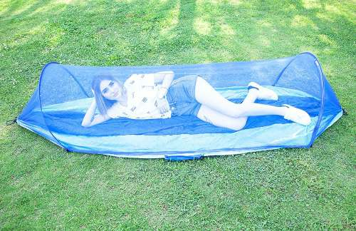 Fully Automatic Quick Opening Hammock With Mosquito Net - Ectron Online