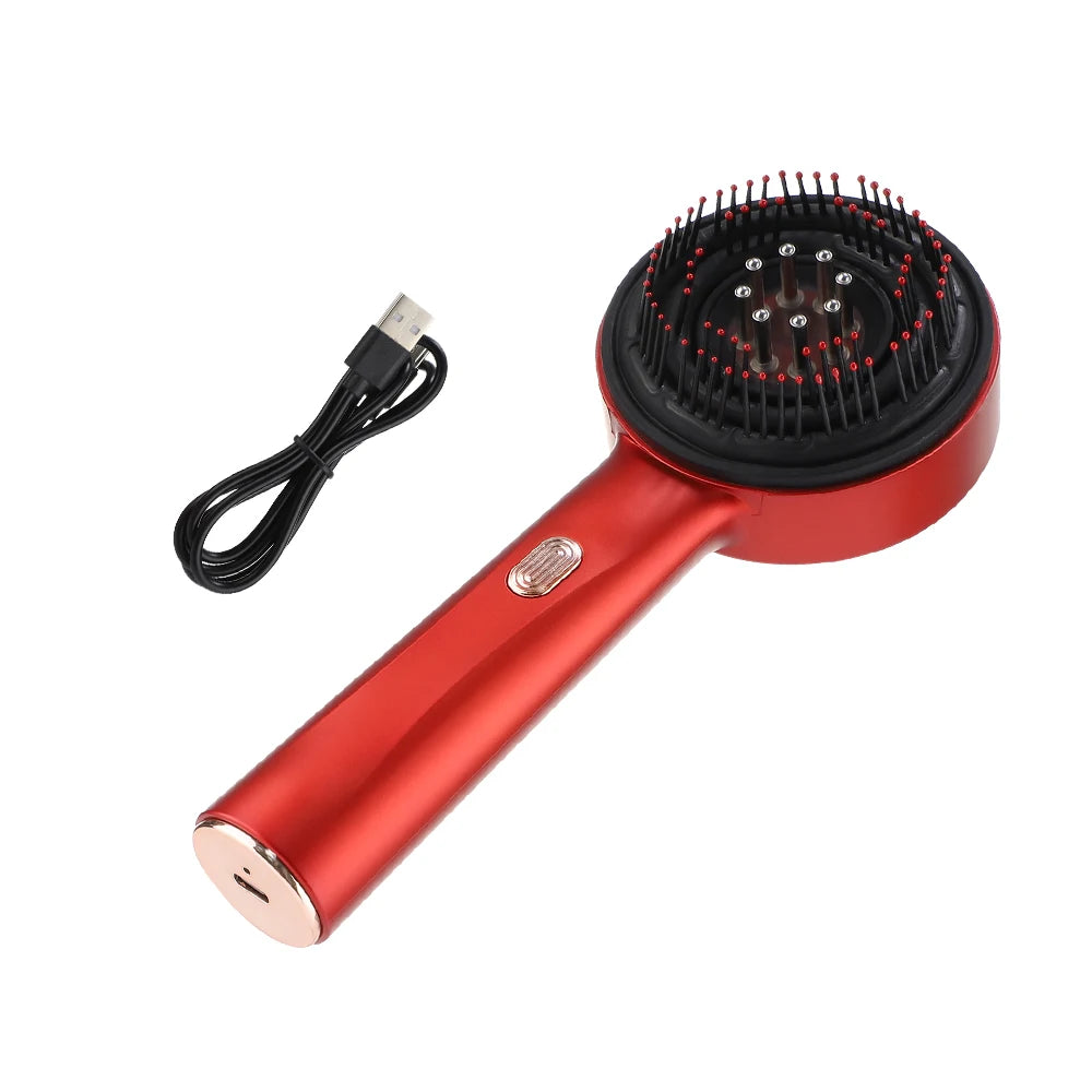 Electric Vibration Massage Comb Portable Hair Follicle Comb Scalp Oil Liquid Applicator Head Massager Hair Growth Anti Loss Care - Ectron Online