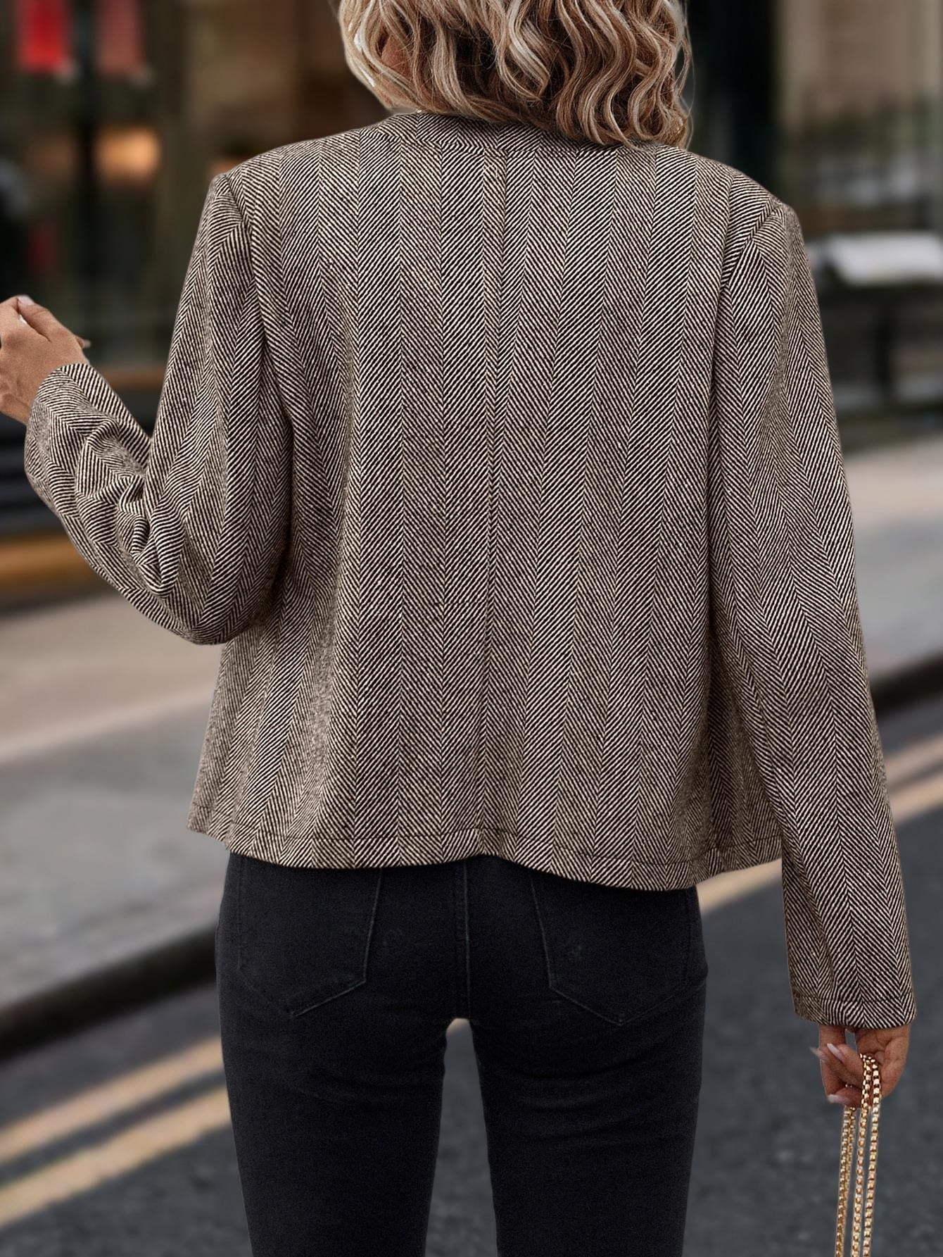 herringbone top coat