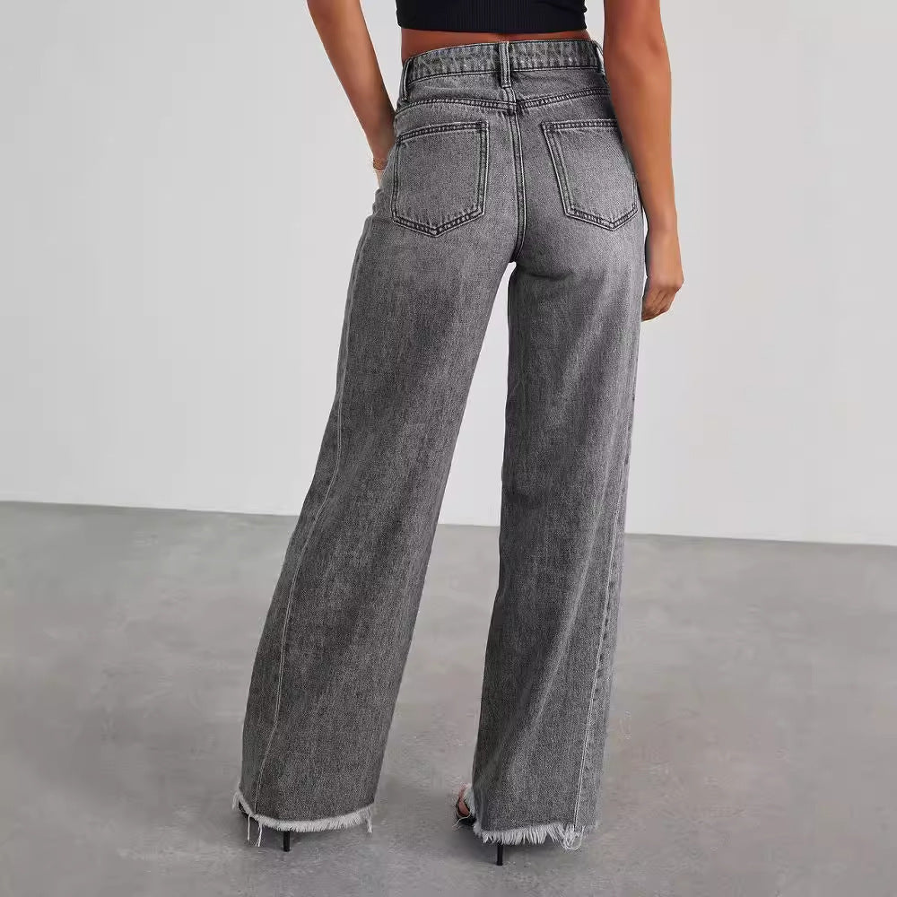 high waisted jeans without back pockets