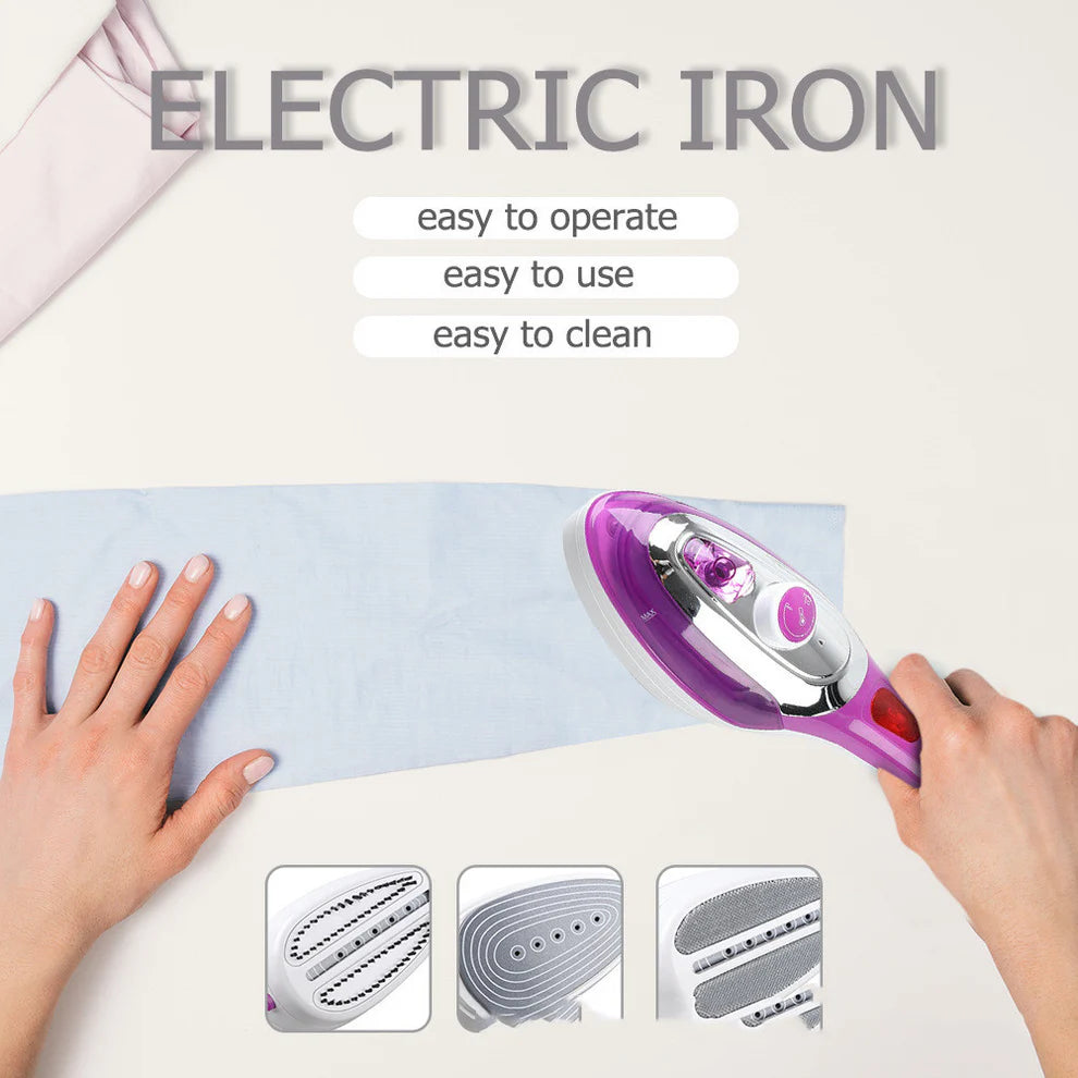 Household Electric Iron, Steam Iron, Handheld Garment Ironing Machine, Mini Electric Iron, Steam Brush, Portable Ironing Machine - Ectron Online