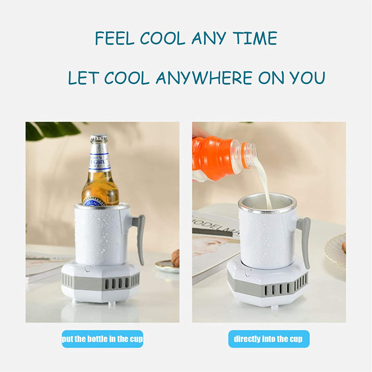 Home Dual-use Mini Ice Cooling Cup Office Dormitory Quick-cooling Cup Kitchen Gadgets