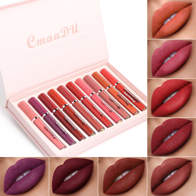 Women's Non-stick Cup Waterproof Matte Lipstick - Ectron Online