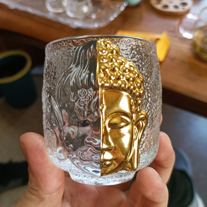 Japanese Style Yinian Crystal Glass Tea Cup