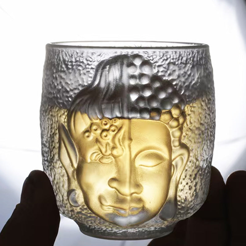 Japanese Style Yinian Crystal Glass Tea Cup