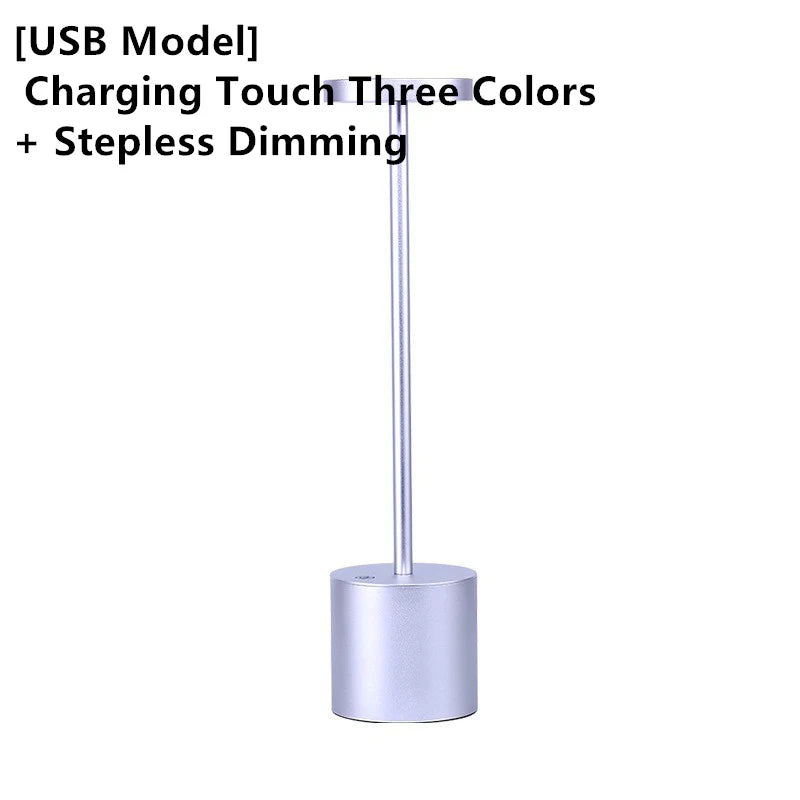 Led Rechargeable Touch Night Light Atmosphere Light Eye Protection Desk Lamp - Ectron Online