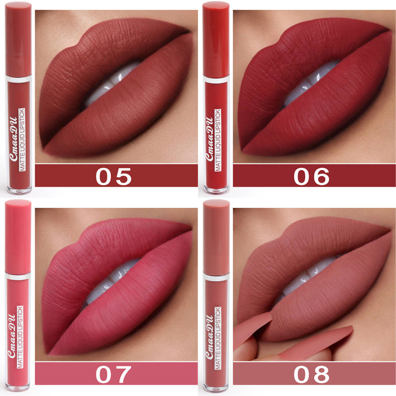 Women's Non-stick Cup Waterproof Matte Lipstick - Ectron Online