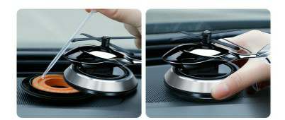 Car Air Freshener Solar Helicopter Modeling Decoration Aromatherapy Car Interior Accessories Propeller Rotating Perfume Diffuser - Ectron Online