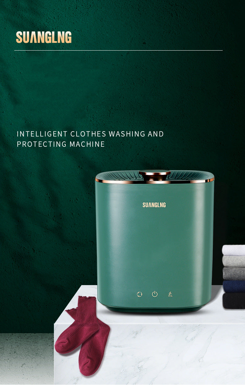 Mini Portable Washing Machine Fully Automatic Dormitory Travel Underwear Washing Machine - Ectron Online