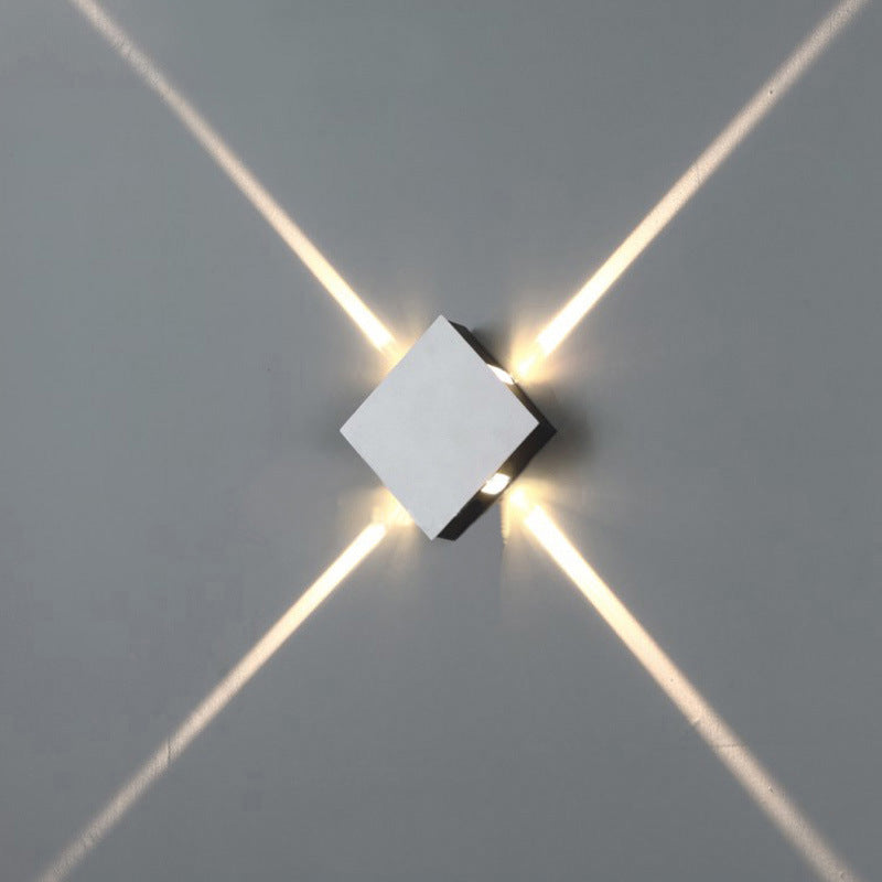 Cross Star Light Bar KTV Project Wall Lamp Decorative Modeling Lamp Outdoor Waterproof A Beam Of Light Wall Lamp - Ectron Online