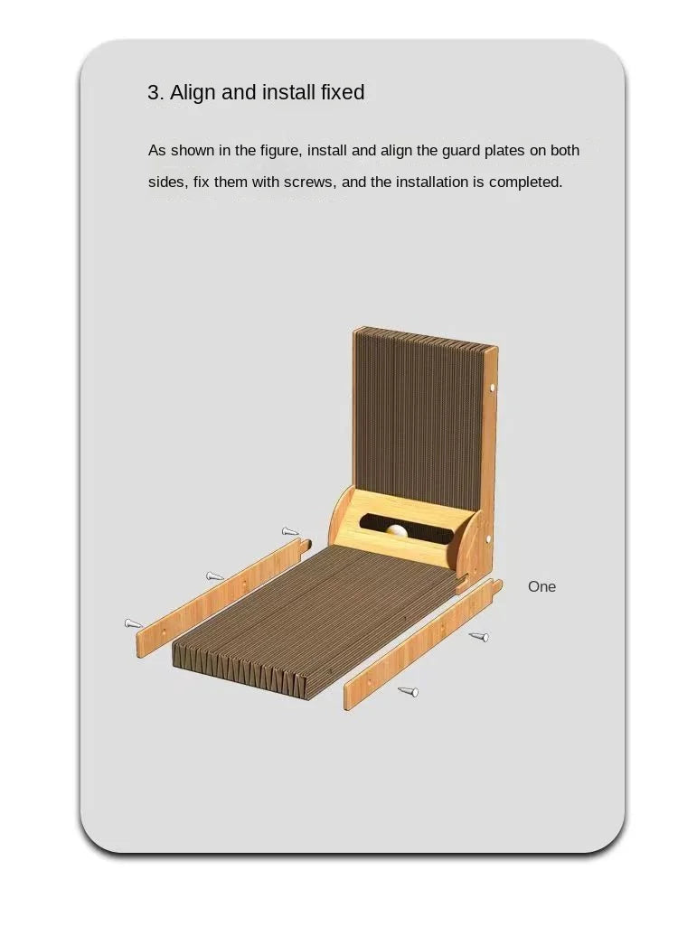Furniture Cat Scratching Post L-shaped Cat scratch Board Wear-resistant Cat Scrapers Training Grinding Claw ToysCat Scratcher - Ectron Online