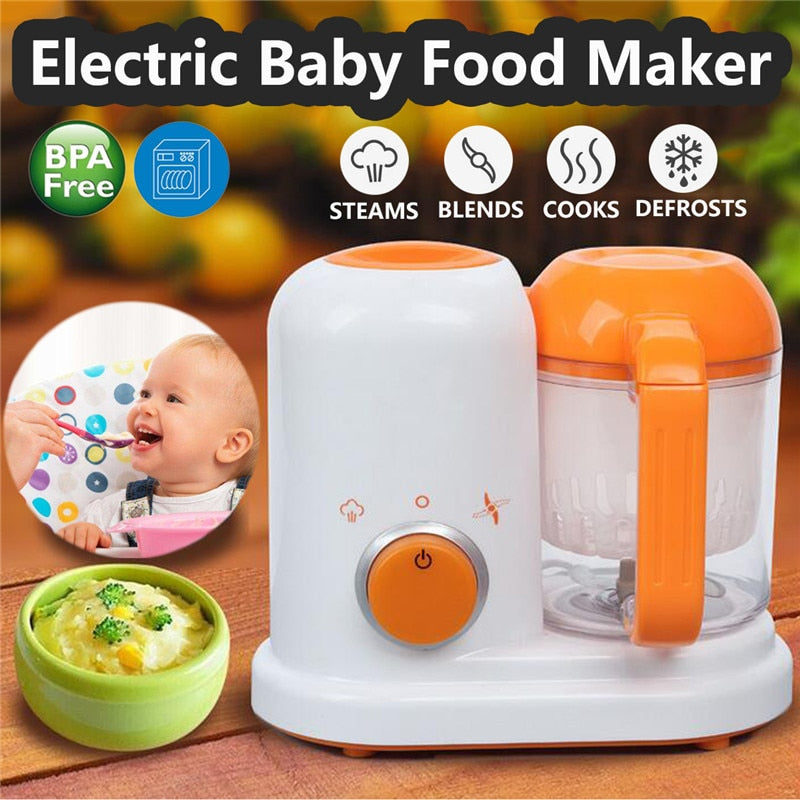 Multi-function Baby Food Processor Smart Infant Milk Warm Baby Food Cooking Blenders - Ectron Online