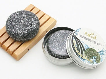 natural plant shampoo
black