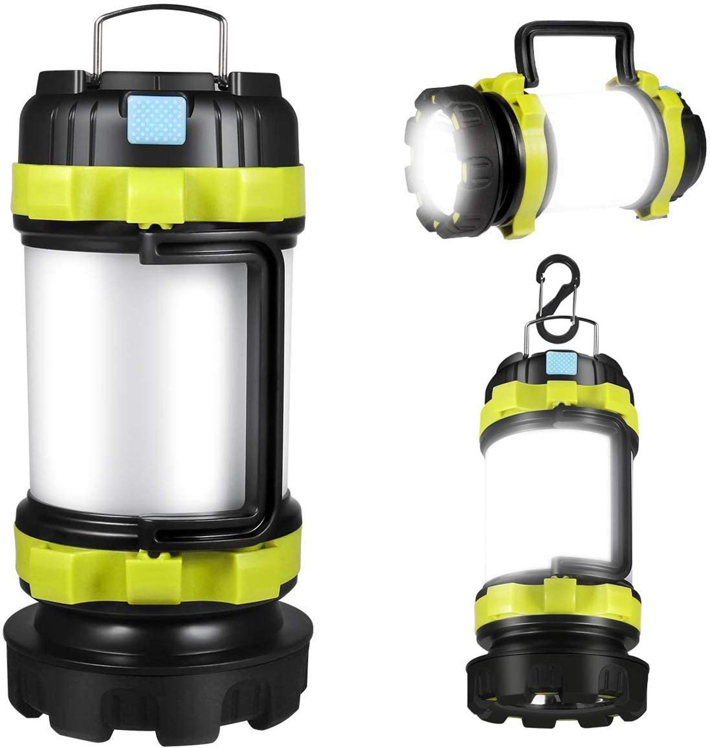 Outdoor Emergency Camping Light Flashlight Rechargeable Battery Power Bank - Ectron Online