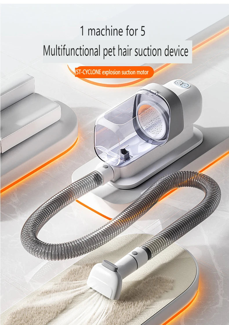Pet Grooming Vacuum & Dog Grooming Kit with 2.3L Capacity Larger Pet Hair Dust Cup Dog Brush for Pet Hair Vacuum Cleaner - Ectron Online