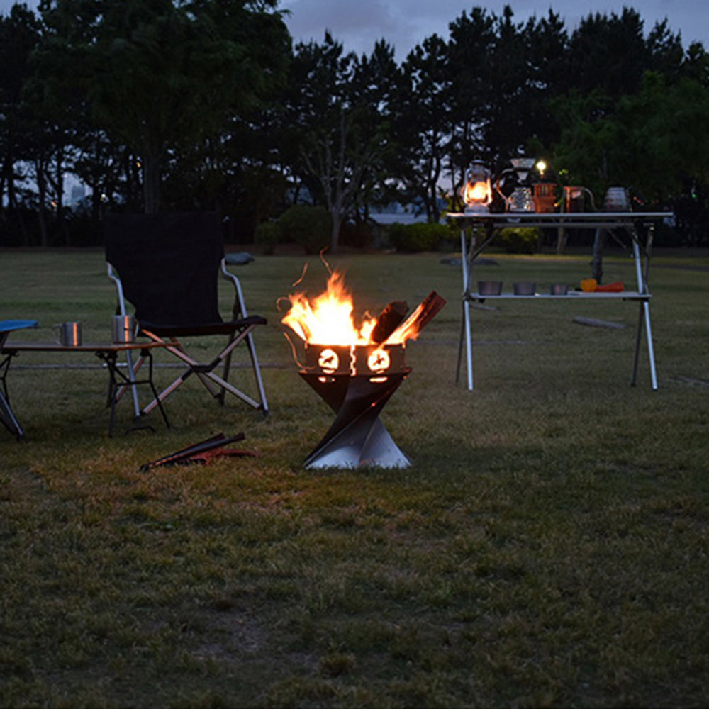 Outdoor camping bonfire heater - Ectron Online