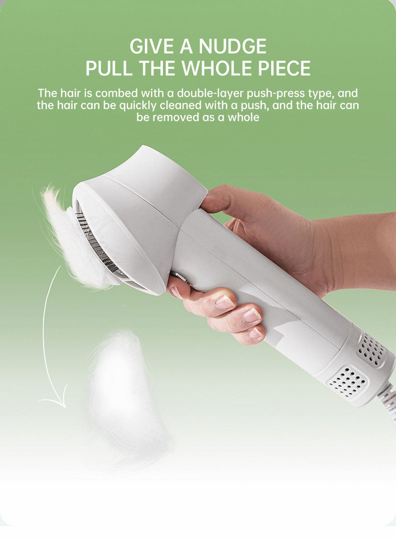 Smart Pet Hair Dryer Dog Golden Retriever Cat Grooming Hairdressing Blow & Comb Silent No Harm Pet Cleaning Supplies Pet Product - Ectron Online