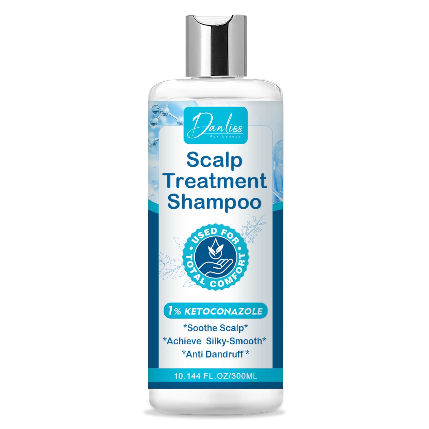 Danliss Scalp Treatment Shampoo bottle on a white background